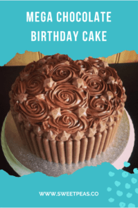 Mega chocolate birthday cake pinterest