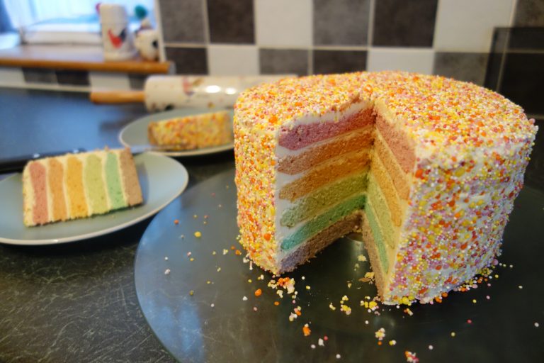 Rainbow cake