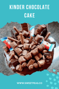 Kinder Chocolate Cake Pinterest