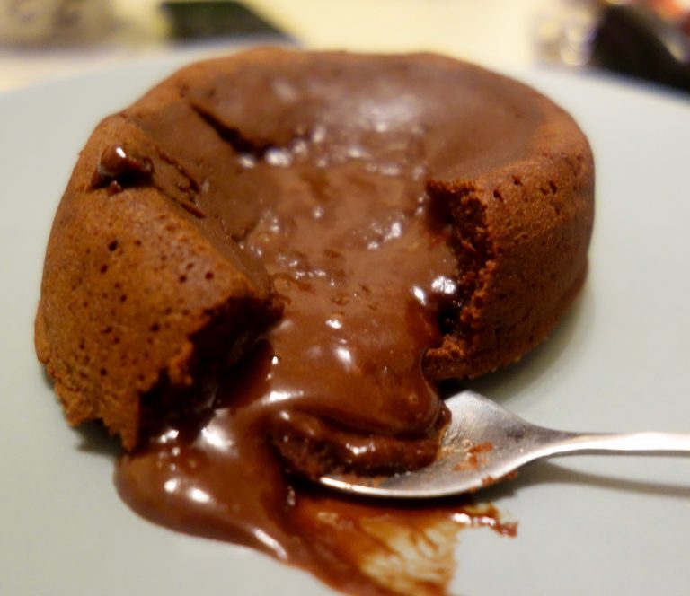 chocolate orange puddings