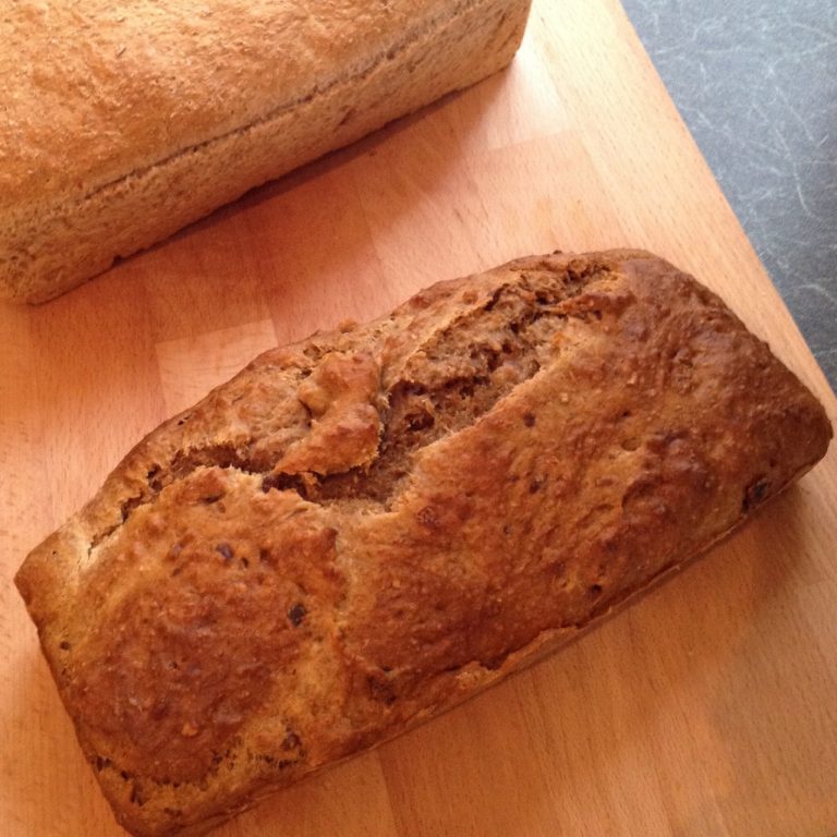 Fat free banana bread