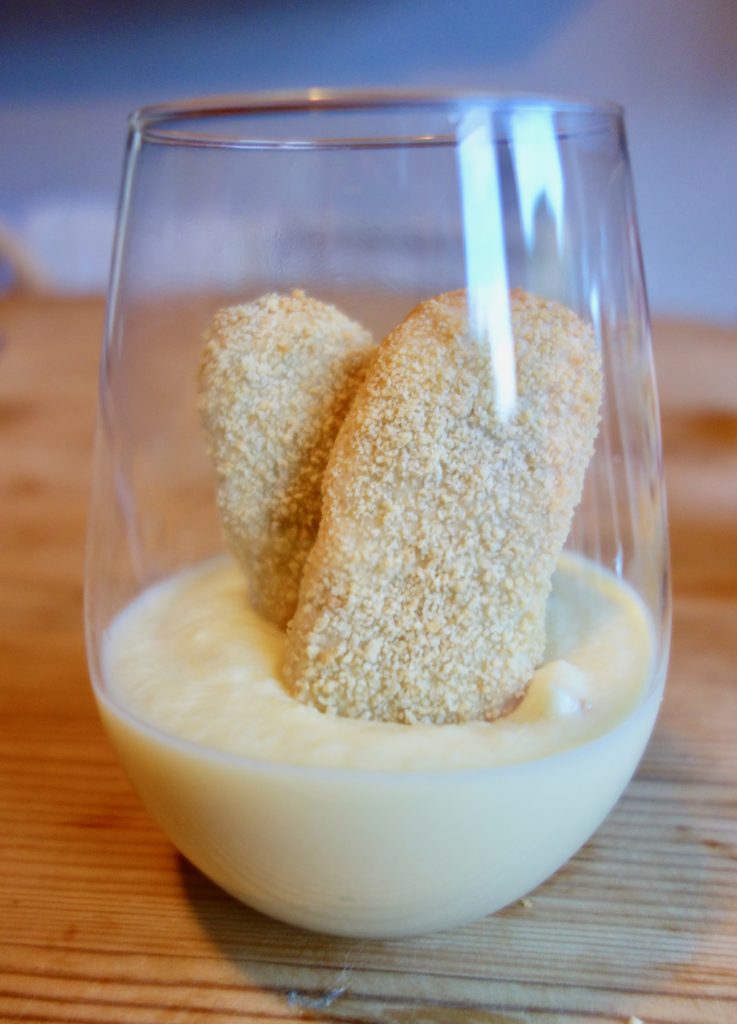 fish fingers and custard