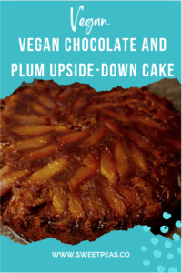 Plum upside down cake pinterest