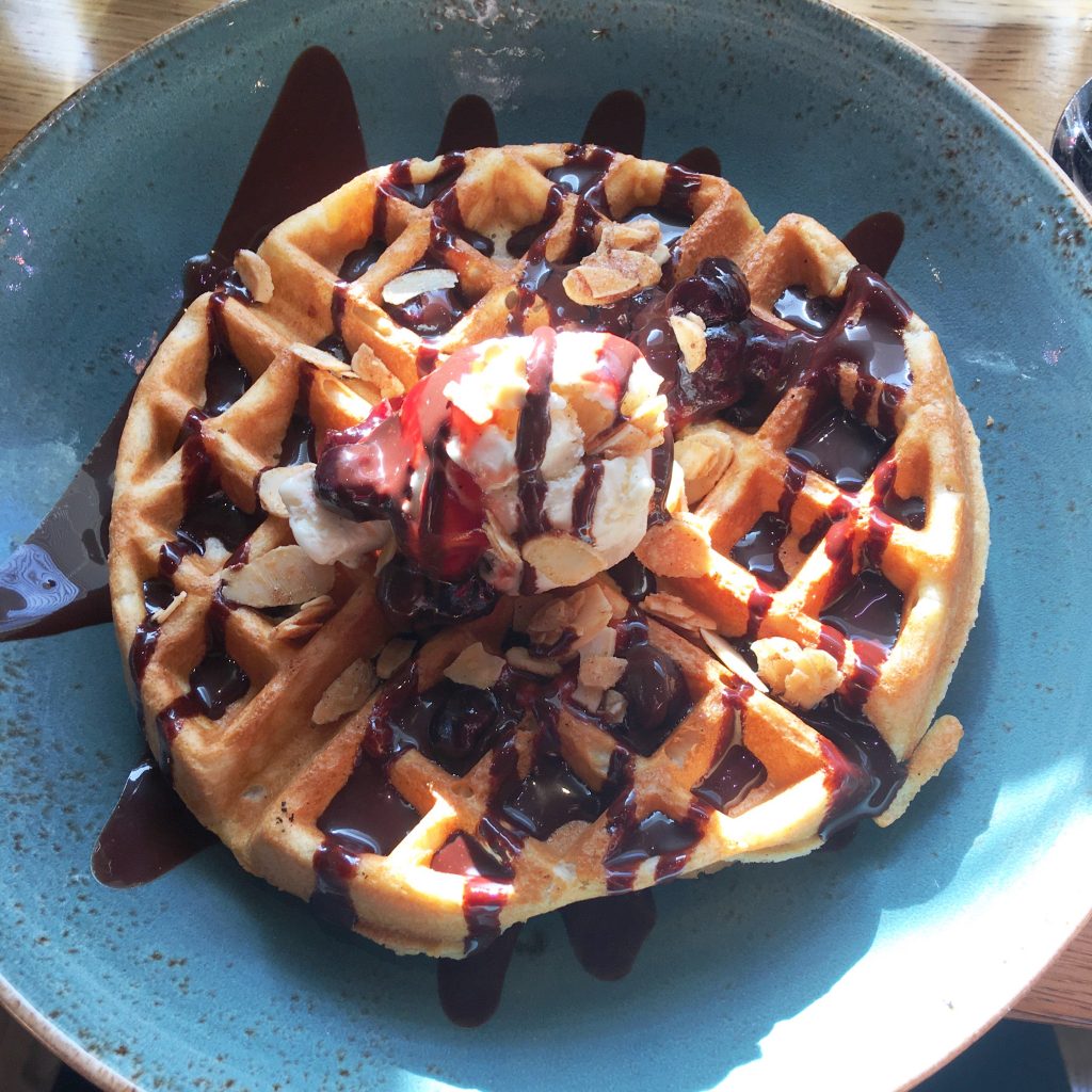 Mildreds vegan London Waffles