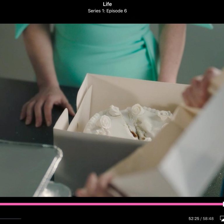 I made a cake for TV