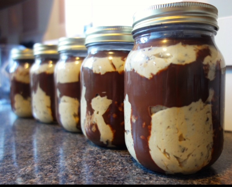vegan cookie dough jars