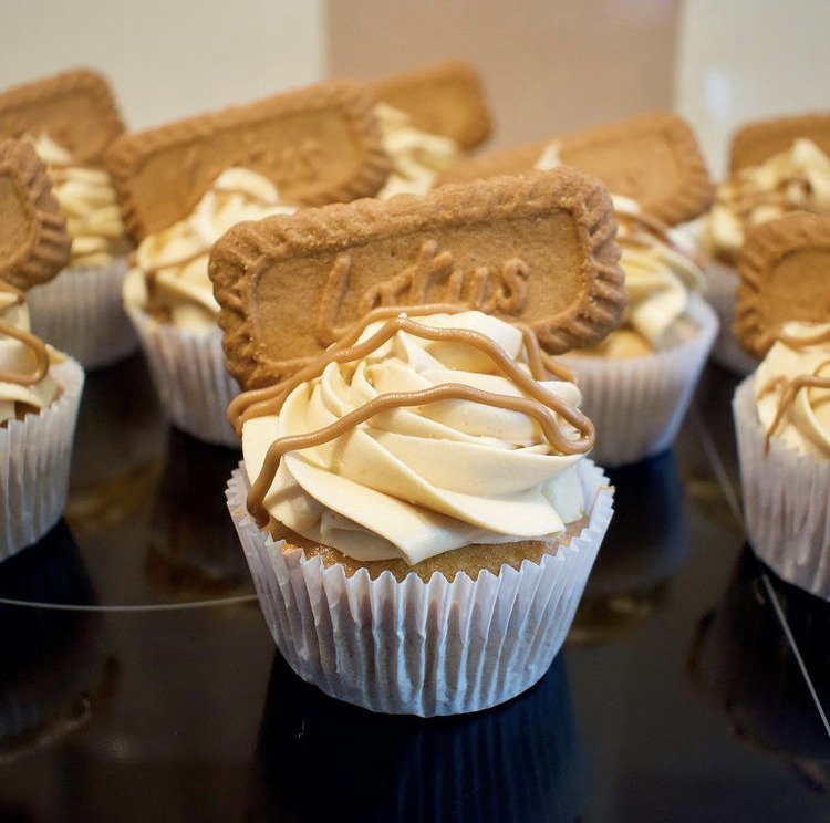 Vegan Biscoff Cupcakes
