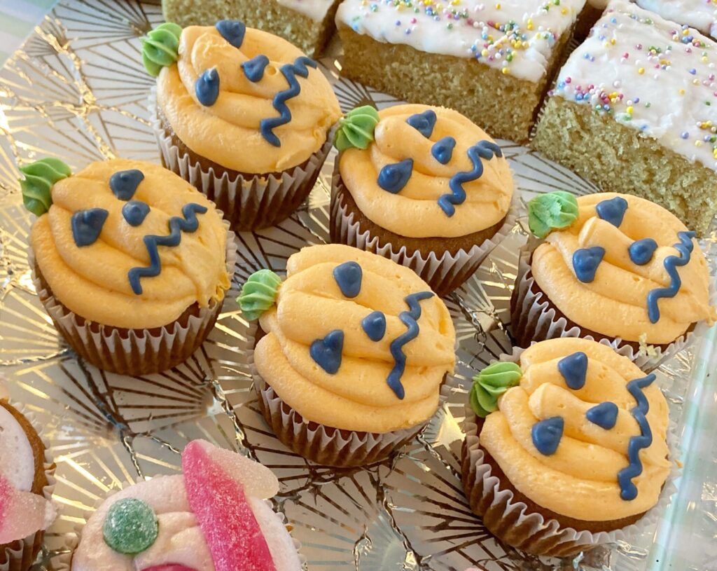 Halloween Pumpkin Cupcakes