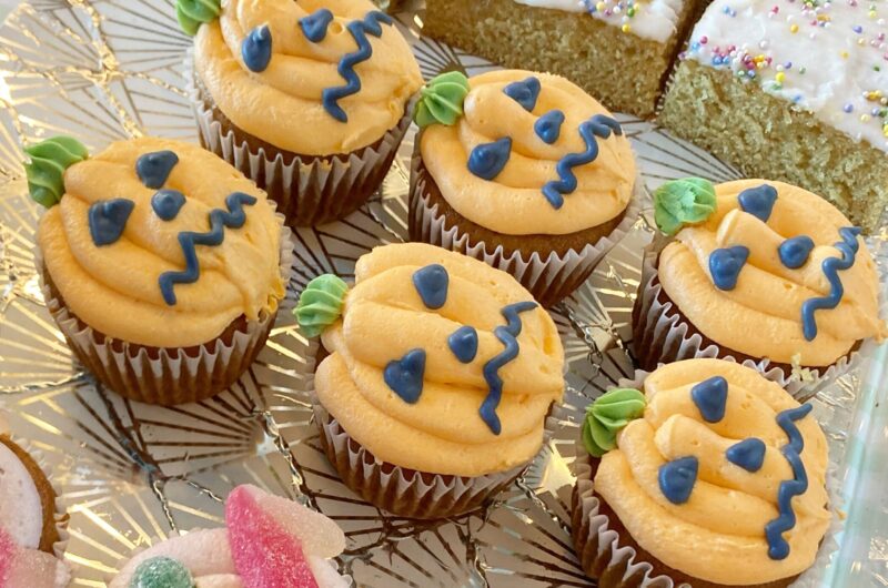 Halloween Pumpkin Cupcakes