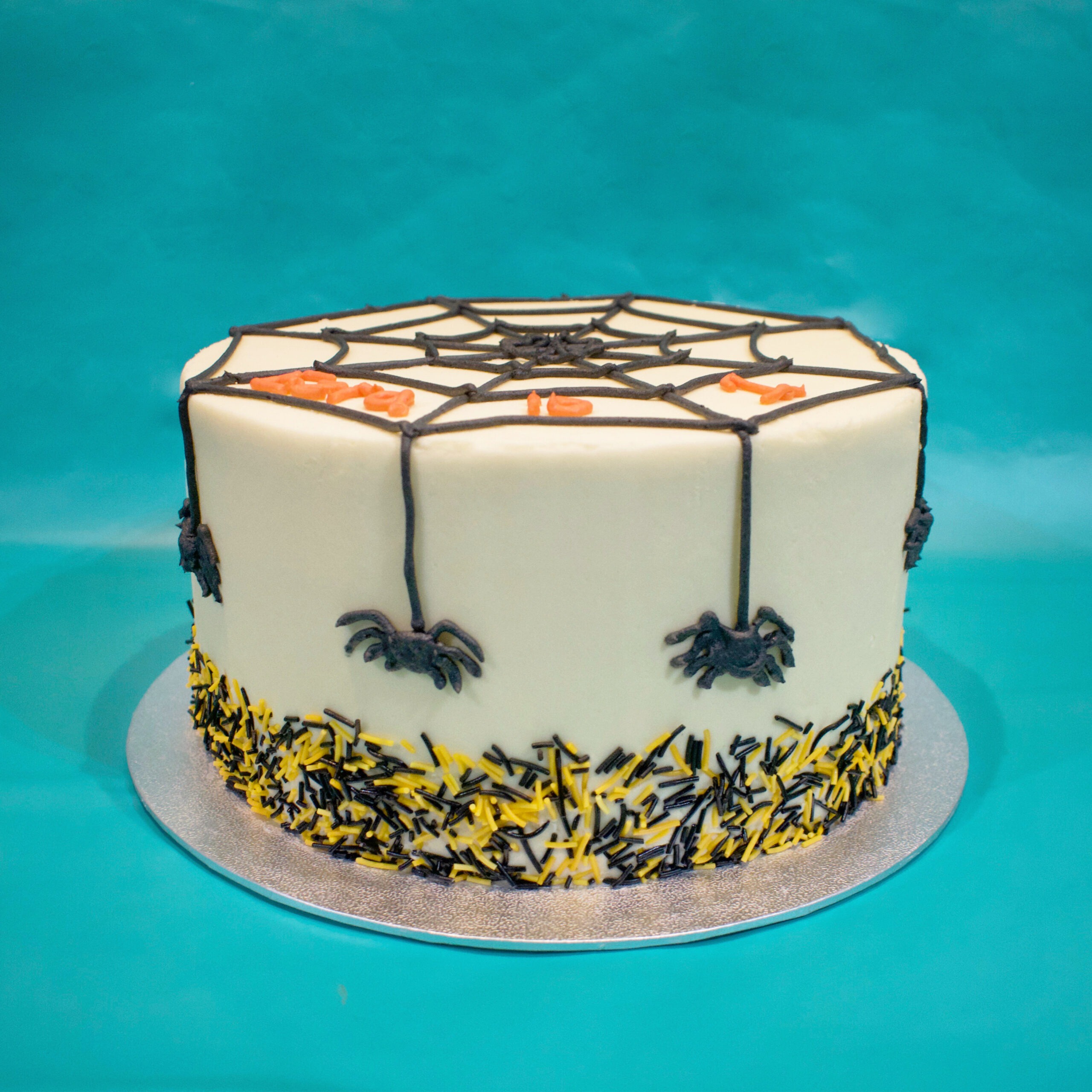 Halloween Spider Cake